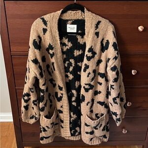 Abercrombie Open Front Cardigan XL
